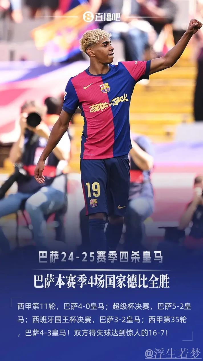 巴萨2-1逆袭副班长,拉菲尼亚建功,领先皇马7分 巴萨2-1逆袭副班长,拉菲尼亚建功,领先皇马7分